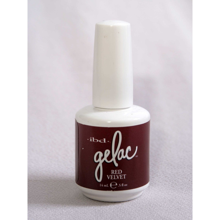 IBD Gelac - UV Nagų lakas.Red Velvet 14ml.