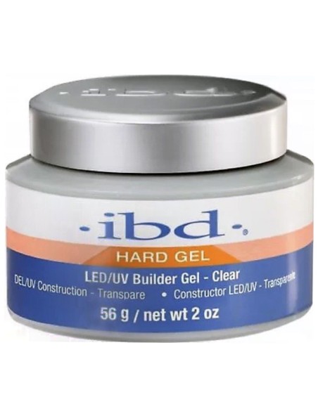 IBD LED/UV Builder Gel Clear (Strong) 56gr.IBD Statybinis Gelis Skaidrus (Stiprus)