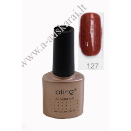 Gelinis lakas Bling 10 ml Nr. 127
