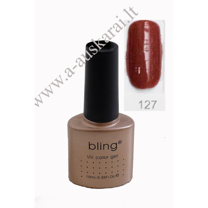 Gelinis lakas Bling 10 ml Nr. 127