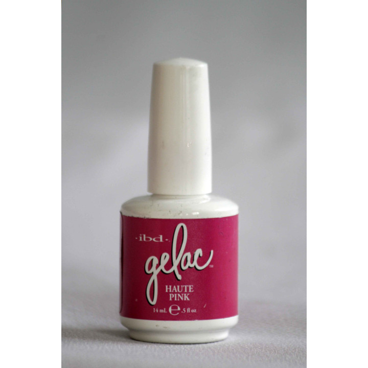 IBD Gelac - UV Nagų lakas.Haute pink 14 ml.
