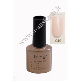 Gelinis lakas Bling 10 ml Nr. 049