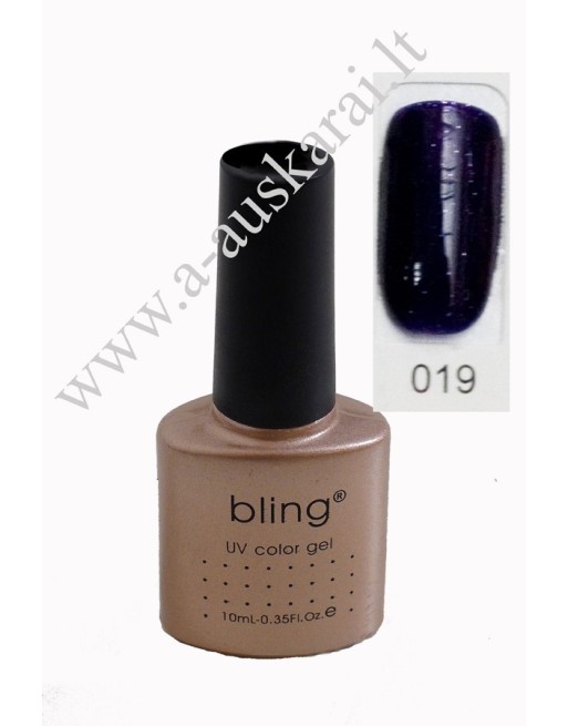 Gelinis lakas Bling 10 ml Nr. 019