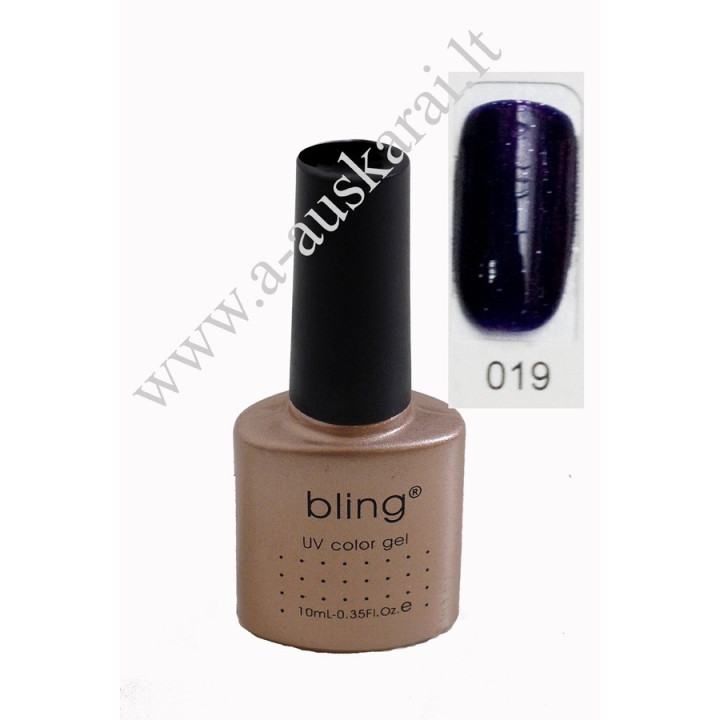 Gelinis lakas Bling 10 ml Nr. 019