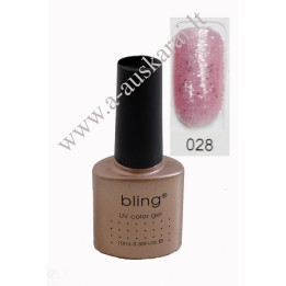 Gelinis lakas Bling 10 ml Nr. 028
