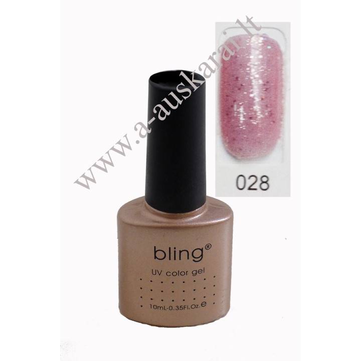 Gelinis lakas Bling 10 ml Nr. 028