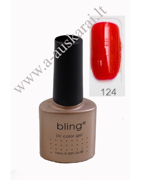 Gelinis lakas Bling 10 ml Nr. 124