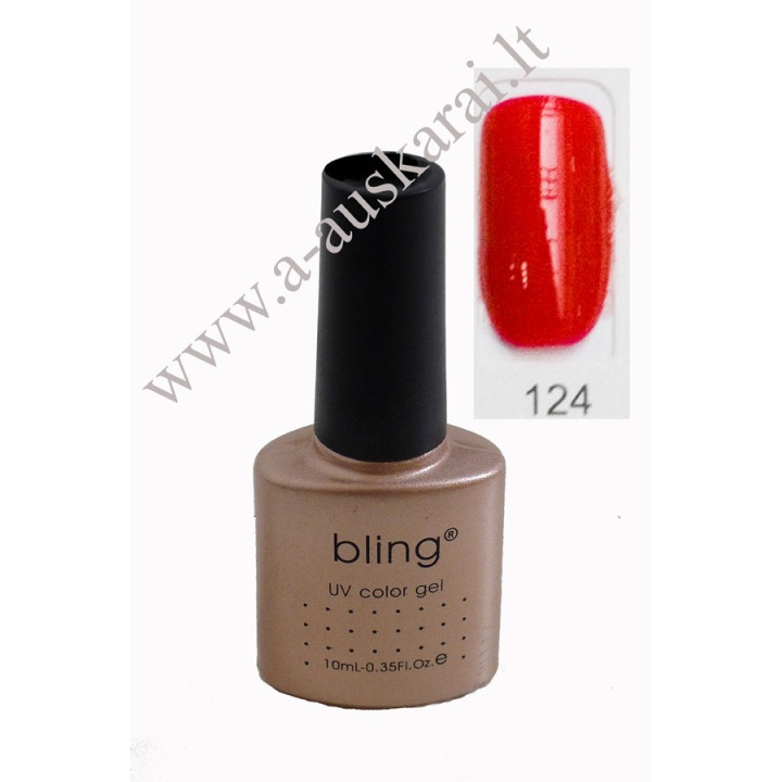 Gelinis lakas Bling 10 ml Nr. 124