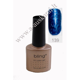 Gelinis lakas Bling 10 ml Nr. 139