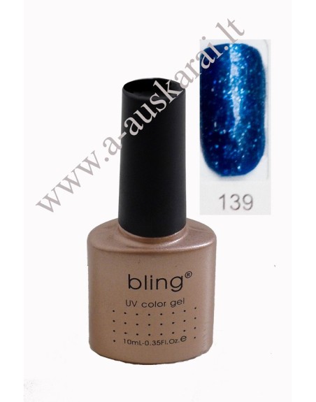 Gelinis lakas Bling 10 ml Nr. 139