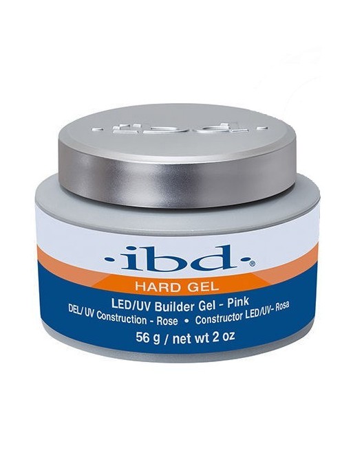 IBD LED/UV Builder Gel Pink (Strong) 56gr.IB)D Statybinis Gelis Rausvas (Stiprus