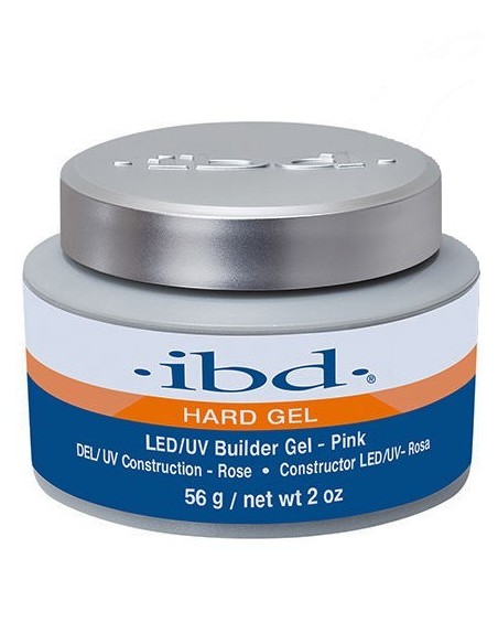 IBD LED/UV Builder Gel Pink (Strong) 56gr.IB)D Statybinis Gelis Rausvas (Stiprus