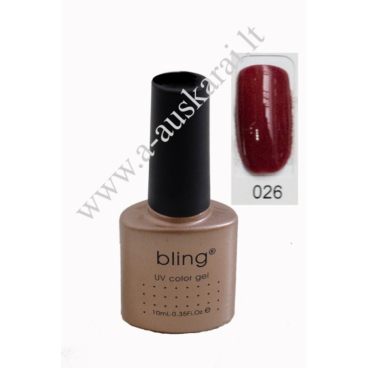 Gelinis lakas Bling 10 ml Nr. 026
