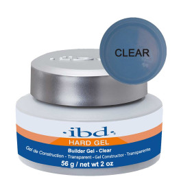 IBD Hard Gel Builder Gel - Clear (Tirštas skaidrus gelis) 56g