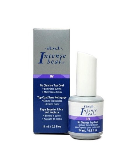 IBD Intense Seal UV - No Cleanse Top Coat (viršutinis gelio sluoksnis) 14 ml