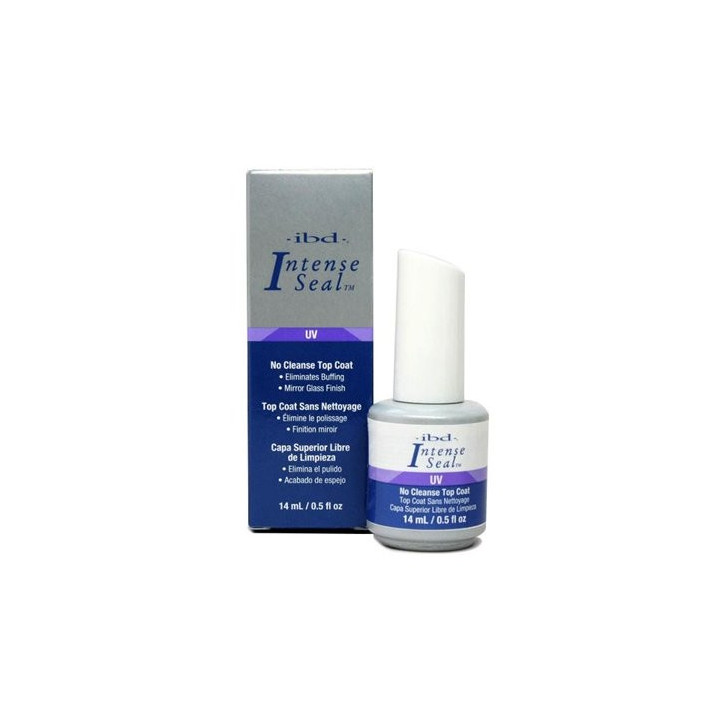 IBD Intense Seal UV - No Cleanse Top Coat (viršutinis gelio sluoksnis) 14 ml