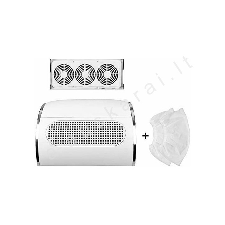 Manikiūro stalo dulkių surinkėjas 858-5. Galia 40 w.